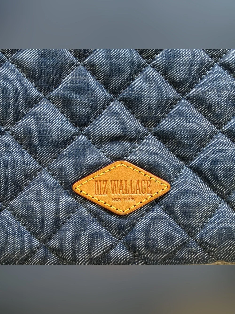 MZ Wallace Pippa Denim Crossbody Bag